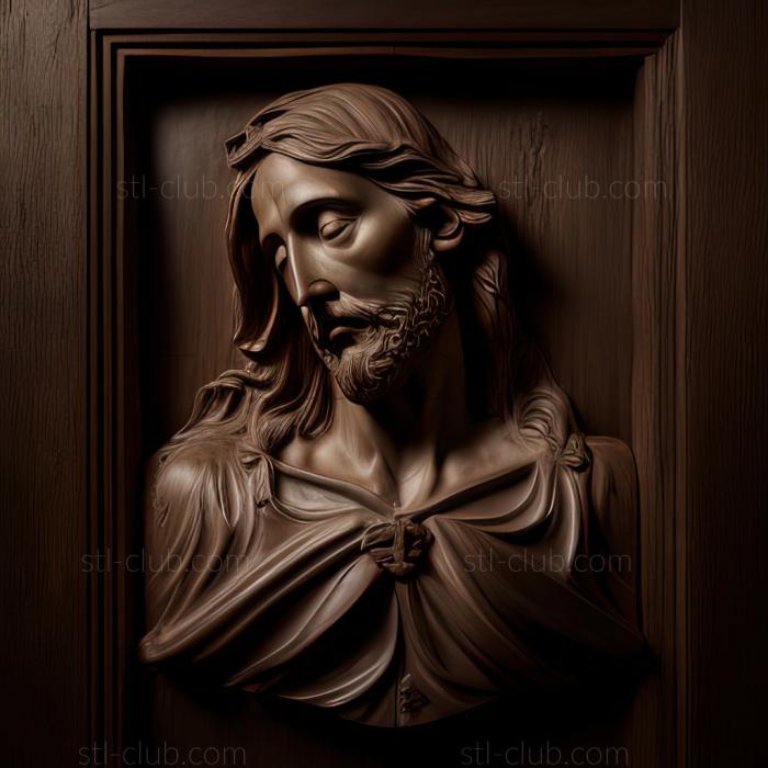 3D model st jesus (STL)